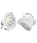 Spot Led reglabil 5004/COB 20w/4000k (montaj ingropat) *TV 0,25ron