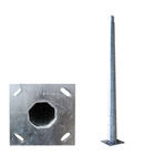 Stalp Zn PADO – 80/0 – 8m T = 3mm DWS – 130Km/h