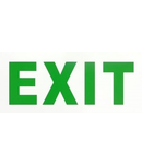 Autocolant alb ” EXIT ” (220mm x 90mm)