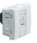 Priză date RJ45 categorie 5e FTP, alb, 2M