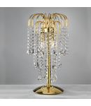 Gold Big Table Lampa Pioggia