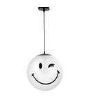 Lampa suspendata alb SmileyWorld Birbo