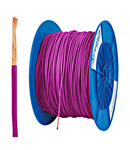 Tambur cu 500m conductor H05V-K 0,5 violet