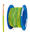 Tambur cu 200m conductor H07V-K 2,5 galben/verde