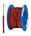 Tambur cu 200m conductor H07V-K 2,5 rosu/negru