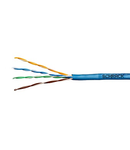 Cablu U/UTP Cat.6, 4x2xAWG24/1, 300MHz, LS0H, Cca, s1a,d1,a1