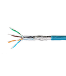 Cablu S/FTP C7 4x2xAWG23/1, 1200 MHz, LS0H-3, B2ca, 65%