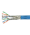 Cablu S/FTP Cat.7a, 2x(4x2xAWG22/1), 1.500Mhz, LS0H-3, Dca