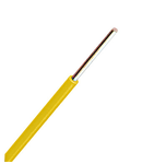Conductor rigid cu izolaţie din PVC H05V-U 1mm² galben