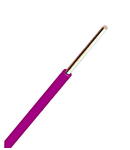 Conductor cu izolaţie din PVC H07V-U 1,5mm² violet