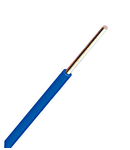 Conductor cu izolaţie din PVC H07V-U 4mm² albastru