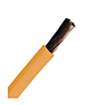 Conductor flexibil cu izolaţie din PVC H05V-K 1mm² orange