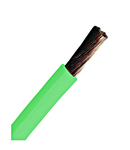 Conductor flexibil cu izolaţie din PVC H05V-K 1mm² verde