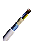 Cablu, manta din PVC, ecranat (N)YM(ST)-J 5 x 1,5 / 1,5 gri