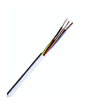 Cablu flexibil cu manta din PVC H03VV-F 2 x 0,5 gri deschis