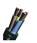 Cablu, manta cauciuc pt. sol. mec. medii H07RN-F 3G1,5 negru