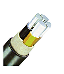 Cablu energie,Al, PVC+PE,0,6/1kV E-AY2Y-O* 3x240/120SM negru