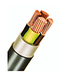 Cablu de energie, PVC, 0,6/1kV E-YY-J* 3 x 1,5 RE negru