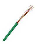 Cablu ecranat iz. şi manta PVC J-Y(ST)Y 2x2x0,8 EIB verde