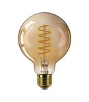 Becuri LEDbulbs clasice cu filament LED classic 25W G93 E27 GOLD SP D SRT4