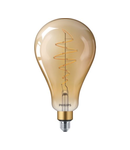 Becuri LEDbulbs clasice cu filament LED classic-giant 40W E27 A160 GOLD DIM