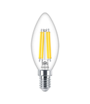 Lumânari ?i lustre LED clasice cu filament MAS VLE LEDCandleD3.4-40W E14 B35 927CLG