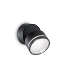 Corp de iluminat decorativ pentru exterior OMEGA AP ROUND NERO 4000K