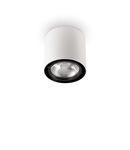 Corp de iluminat cu montaj pe tavan, plafoniera MOOD PL1 D15 ROUND BIANCO