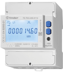 Contor de energie - Infra-red comms. port + two SO pulse outputs, 3 x 230/400 V, C.A. (50/60Hz), Doua tarife, 80 A, 3-faze cu afisaj LCD, Standard, Versiuni conforme MID