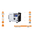 Generator monofazic 6.0Kw , 230V, 50Hz, Diesel isonorizat