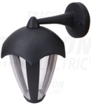 Corp cu LED, de perete, pentru exterior, cu brat suspendat
230 VAC, 50 Hz, 8 W, 550 lm, 3000 K, IP54, EEI=G