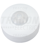 Detector de miscare protejat,pe tavan, alb TMB-011IP 230V, 1200 W, 360°, 1-6 m, 10 s-15 min, 3-2000lux, IP44