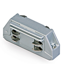 3PH- conector longitudinal, alb, Serie albastru LINE ROUND