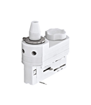3-phase Adapter with strain relief white Plastic
