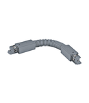 3-phase Flex connector plastic, Kabel silver