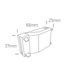 3-way connection box, IP20, Quick Fix