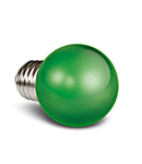 9G01/GR/E, GREEN LED BALL LAMP 0,5w E27 230v