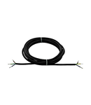 ACCESSORIES PVC-CABLE 3X0,75 L-10M BLACK