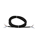 ACCESSORIES TEXTILE CABLE 2X0,75 L-10M BLACK