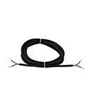 ACCESSORIES TEXTILE CABLE 2X0,75 L-5M BLACK