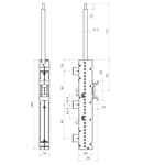 Adaptor 63A, CrossBoard®, cu conductoare de 10 mm², faza L1