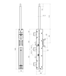 Adaptor 63A, CrossBoard®, cu conductoare de 10 mm², faza L2