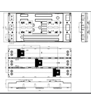 Adaptor bară 1400A, pentru NS1600