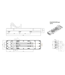 Adaptor bară 630A, versiune universală, CrossLink®