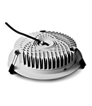 Aline-L LED, 25W, 3000K, 1875lm, IP54, alb