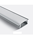 Alu Recessed Profile ptr.20mm Strips+Opal capac 2m