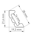 Aluminiu Profil LBE 30/60