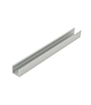 Aluminum profile KLR, L-2000mm B-14mm H-13mm