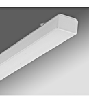 AOT-O LED 38W, 3000K, IP50, acryl, opal, alb, L-1260mm