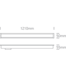 Ardea MP 40W 3800lm 4000K 34° Ra80 230V IP20 alb